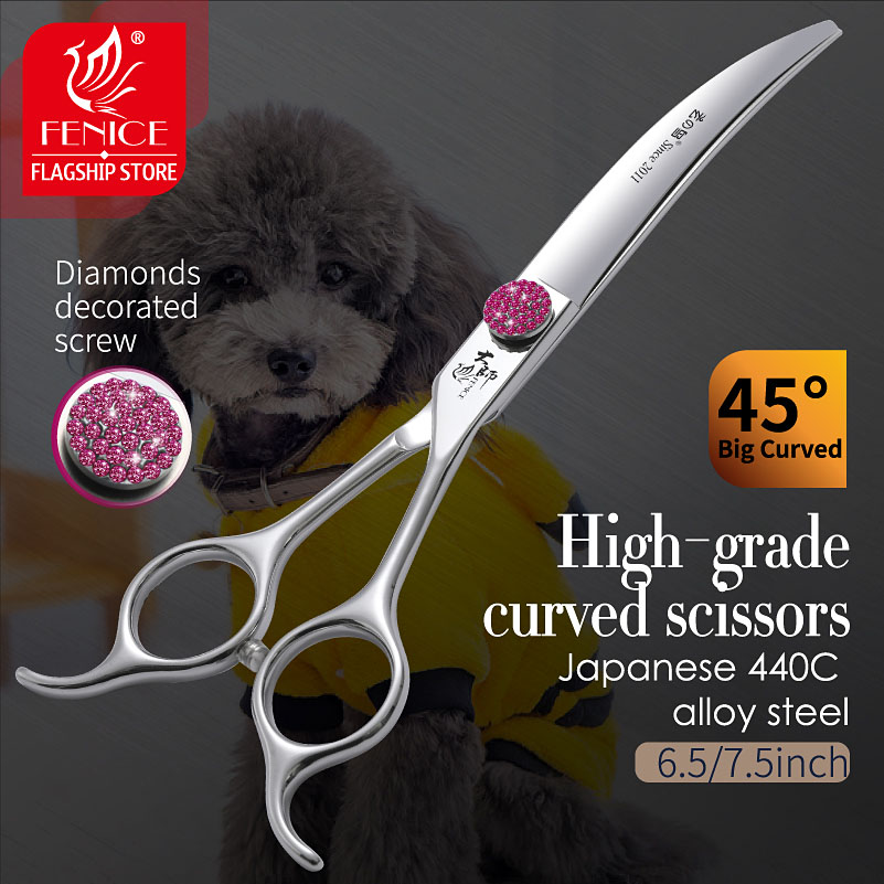 Grooming Scissors - Tijeras súper curvas para mascotas con