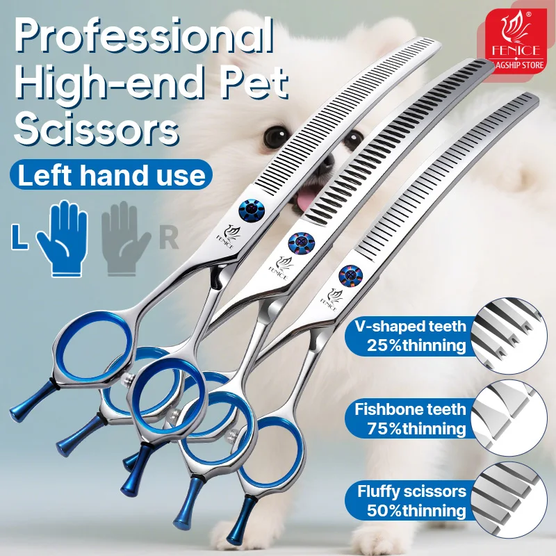 Grooming Scissors - Tijeras profesionales Fenice JP440C de 7/7.5/8