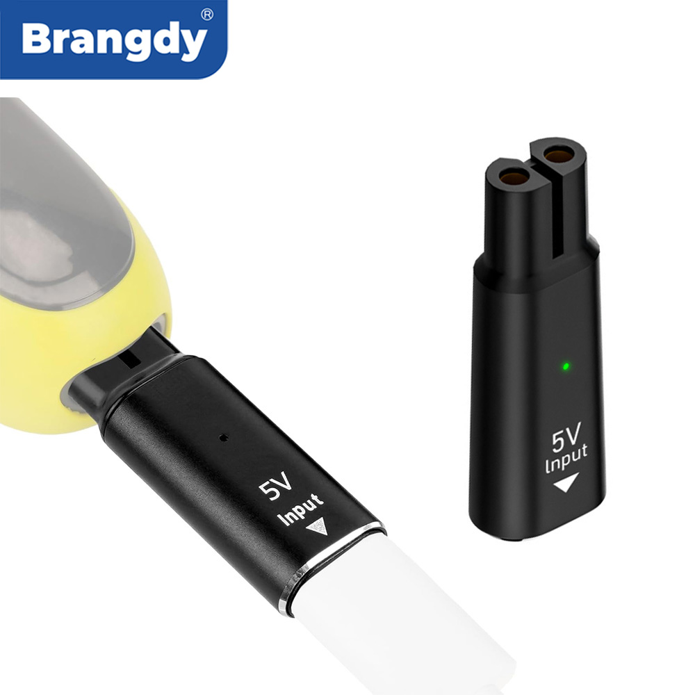 Beard Trimmer - Brangdy-Adaptador de afeitadora tipo C de