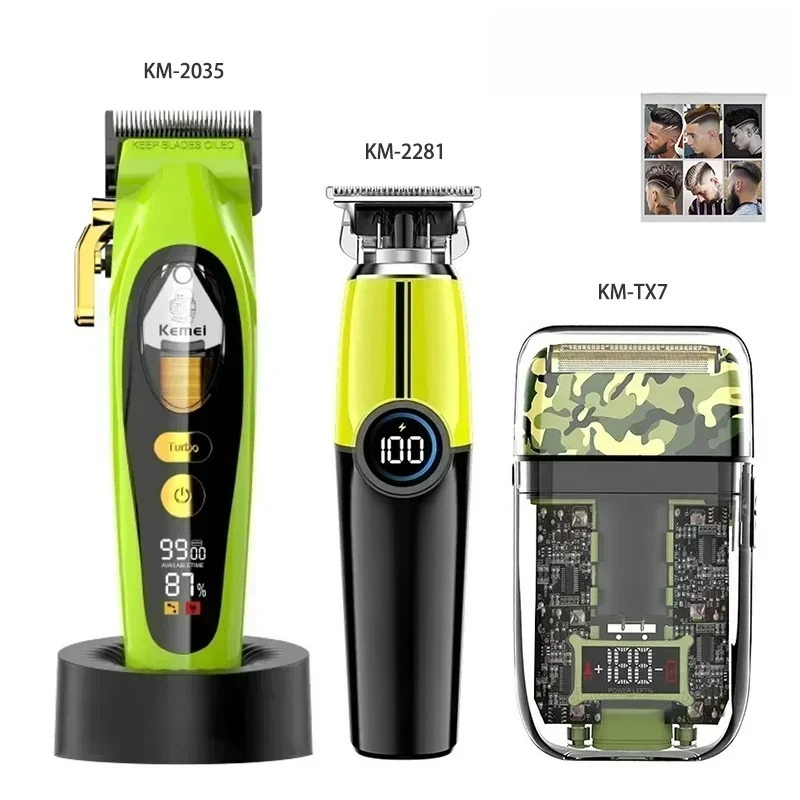 Hair Clipper - Cortadora de Pelo Profesional Kemei, Recortadora
