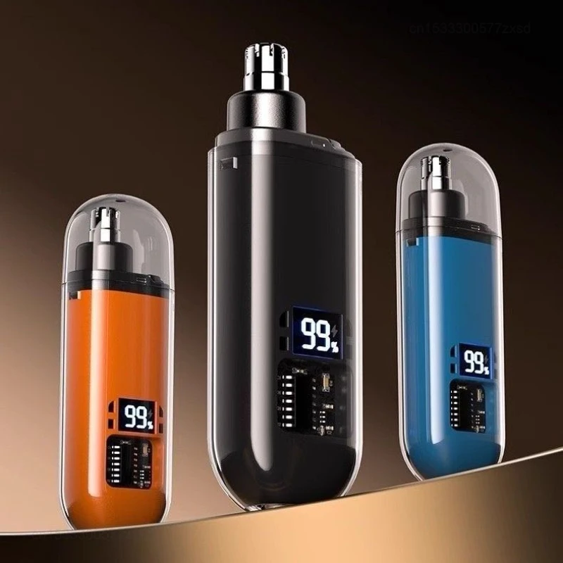 Beard Trimmer - Recortador Eléctrico de Vello Nasal, Recargable
