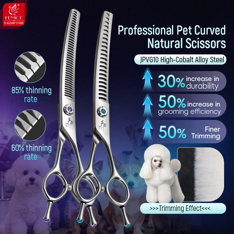 Tijeras de peluquería canina F - Grooming Scissors reseña y precio