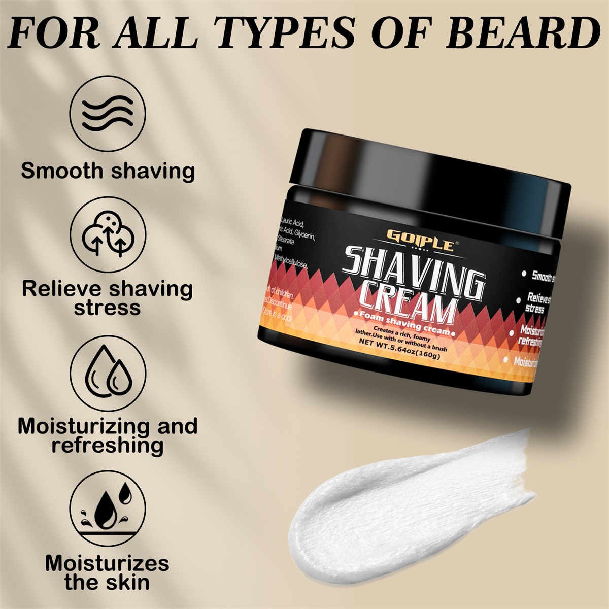 Kit de Crema para Afeitar para - Shaving Cream reseña y precio