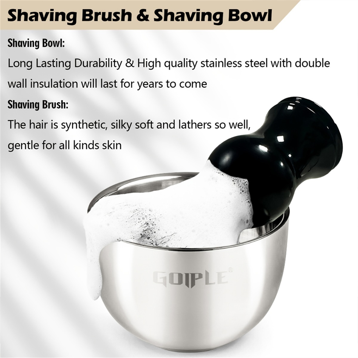 Kit de Crema para Afeitar para - Shaving Cream reseña y precio