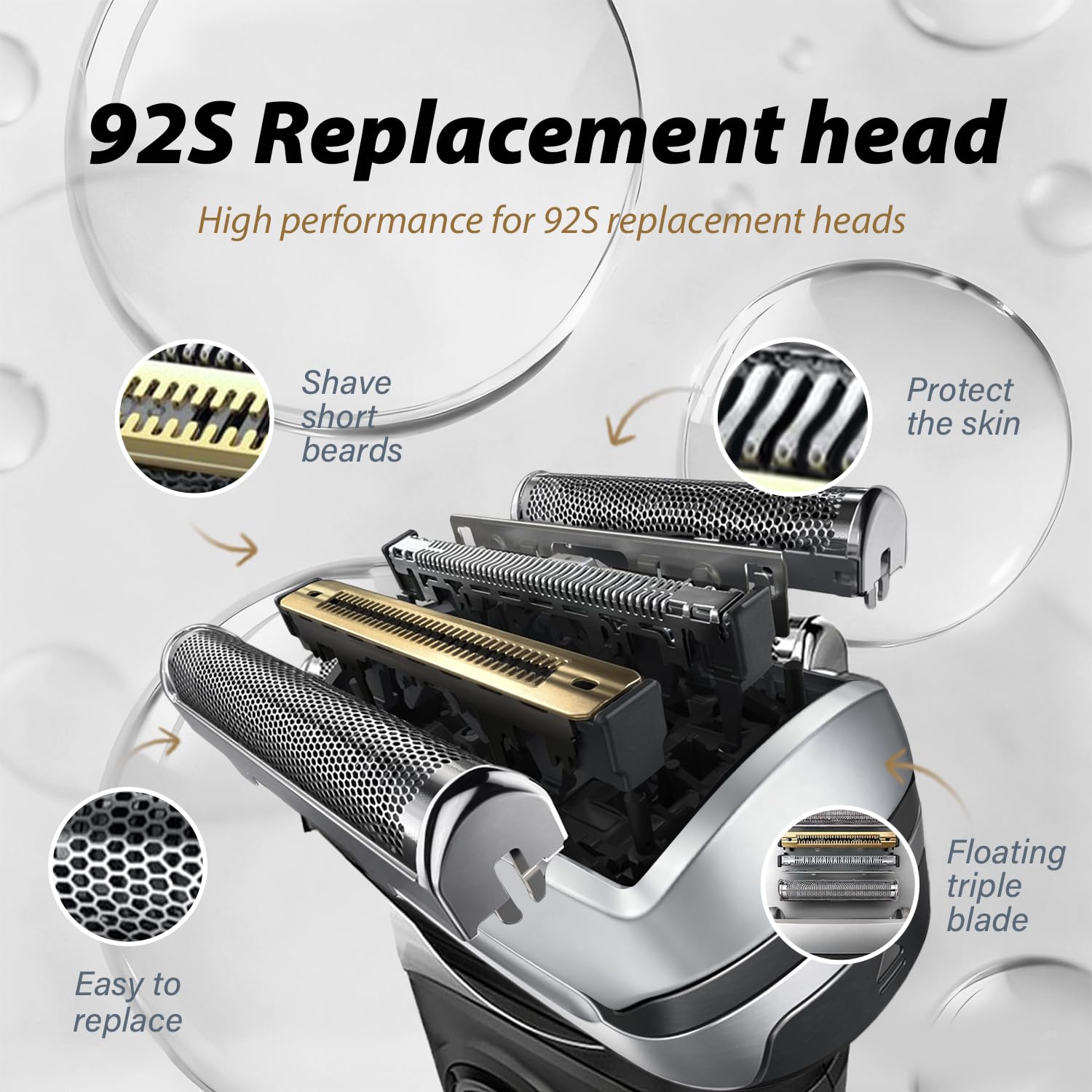 Nueva Cabezal de Repuesto 92S  - Aftershave reseña y precio