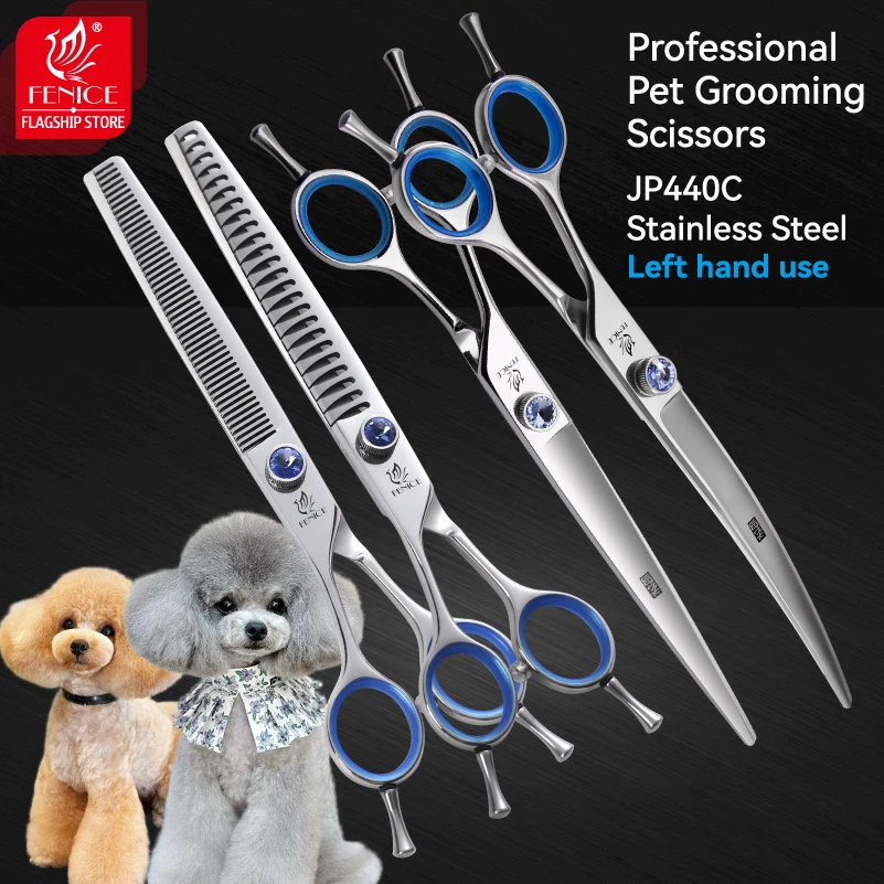 Tijeras profesionales Fenice J - Grooming Scissors reseña y precio