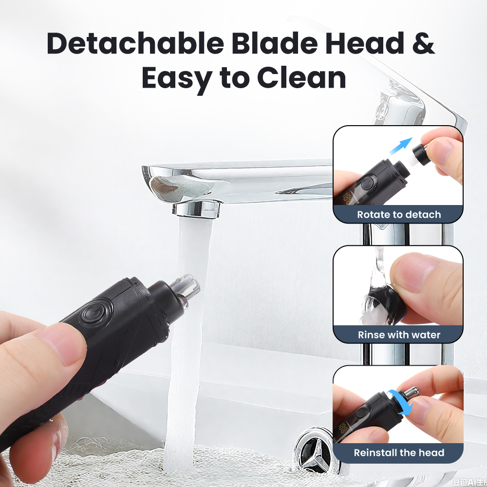 Cortadora de pelo eléctrica pa - Nose Trimmer reseña y precio