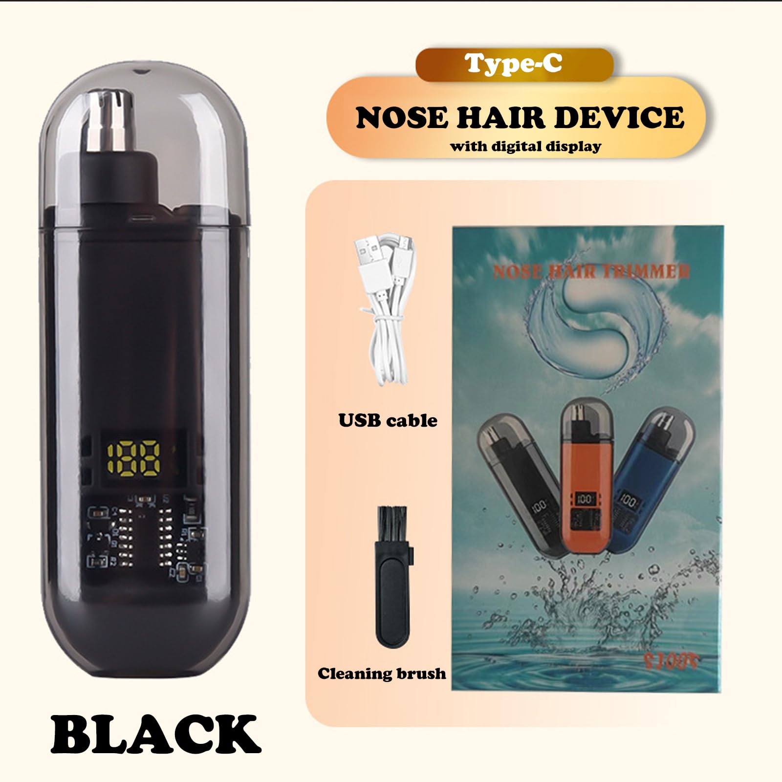 Recortador de vello de nariz y - Nose Trimmer reseña y precio