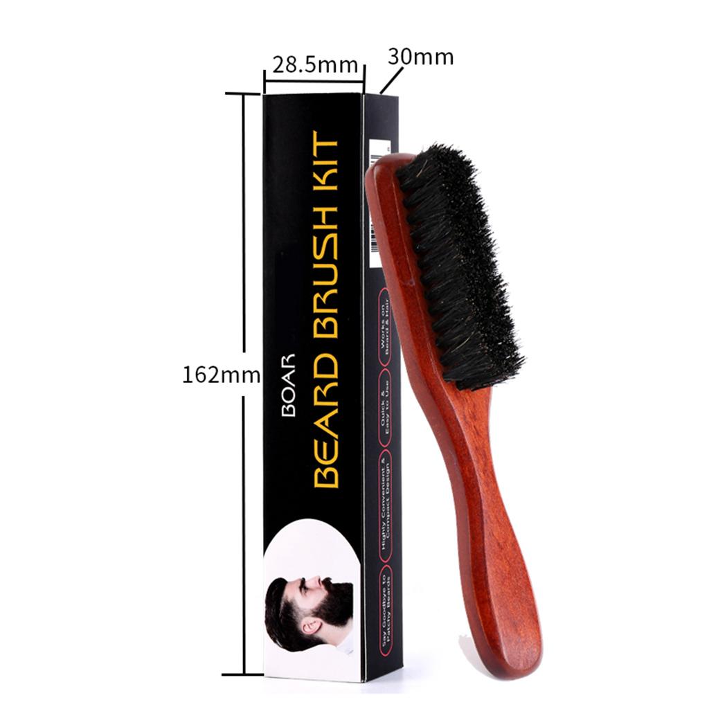 Cepillo de barba de madera sua - Mens Grooming Travel Kit reseña y precio