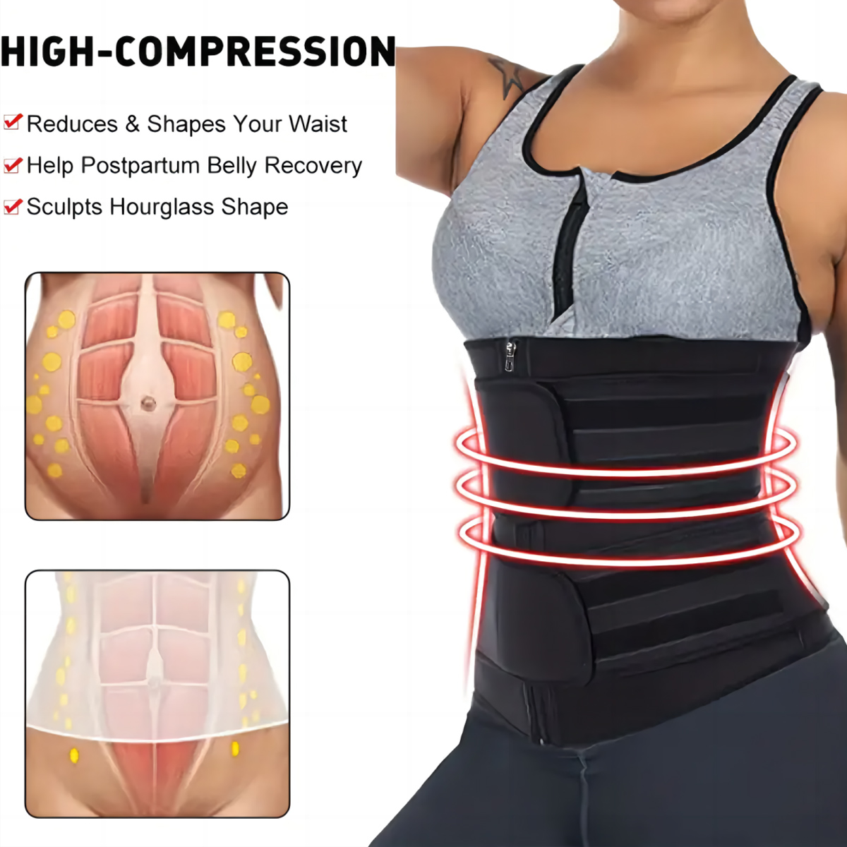 Faja Reductora de Cintura para - Body Trimmer reseña y precio