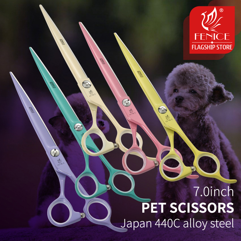 Fenice-Tijeras de corte profes - Grooming Scissors reseña y precio