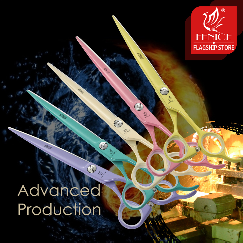 Fenice-Tijeras de corte profes - Grooming Scissors reseña y precio