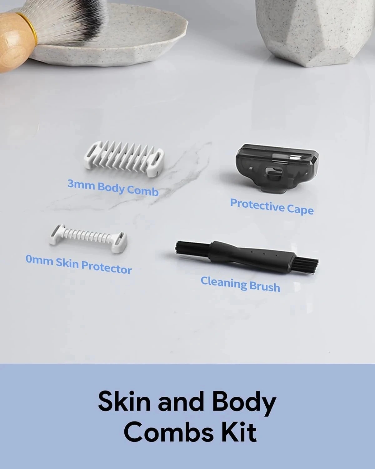 Kit de 3 piezas de peines guía - Beard Trimmer reseña y precio