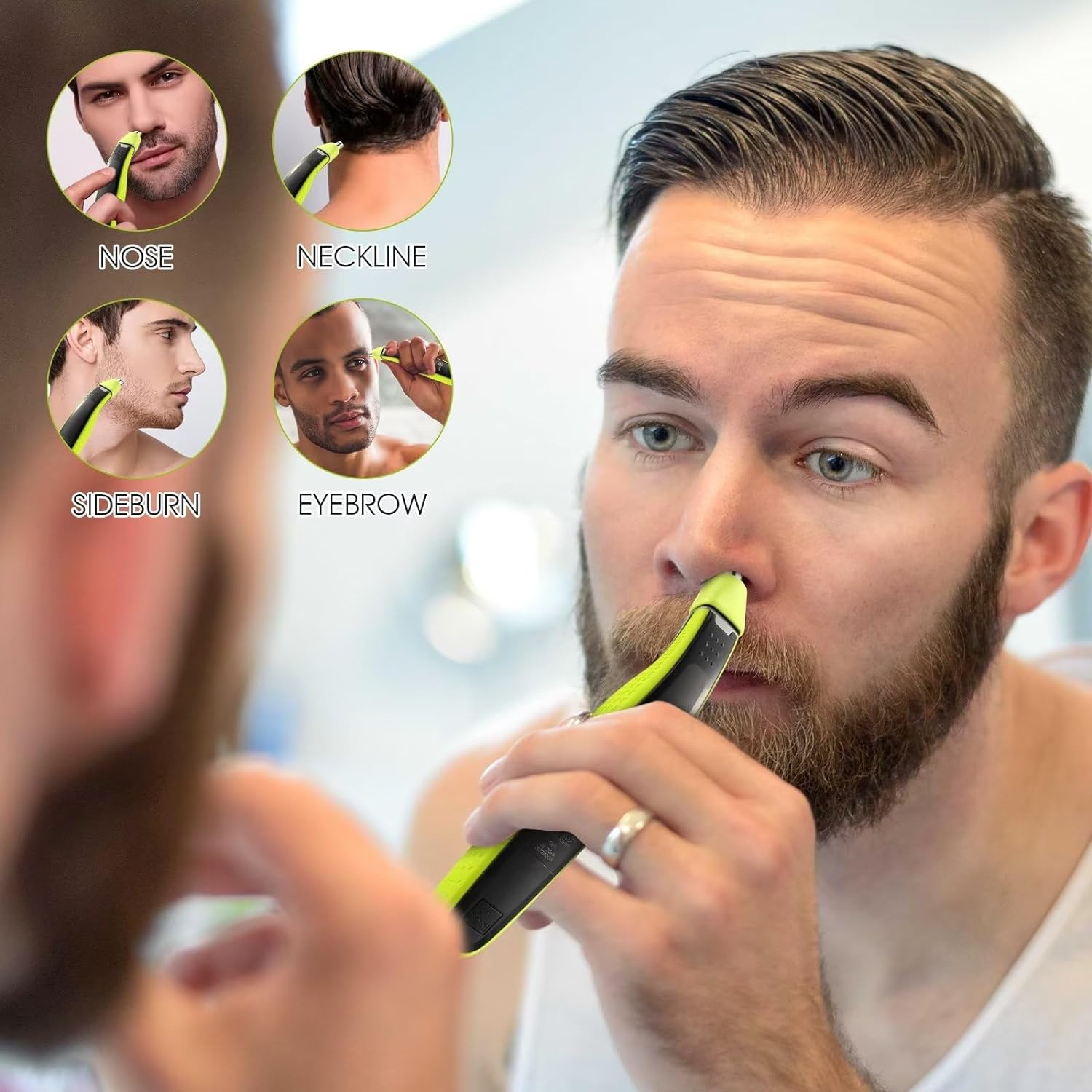 Cabezales de cuchillas de repu - Nose Trimmer reseña y precio