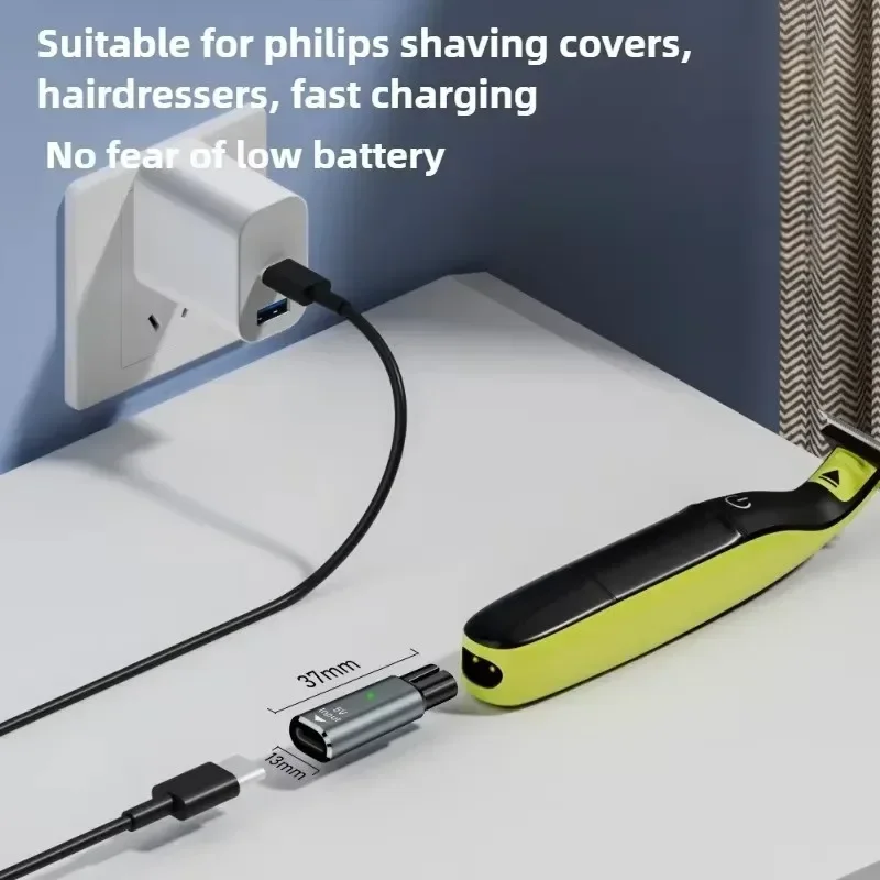 Adaptador de Carga Tipo C de 5 - Beard Trimmer reseña y precio